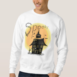 Haunted House Halloween Spooky Sweatshirt