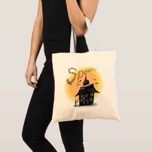 Haunted House Halloween Spooky  Tote Bag