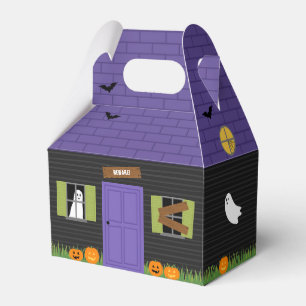 Haunted House Halloween Treat Favour Box