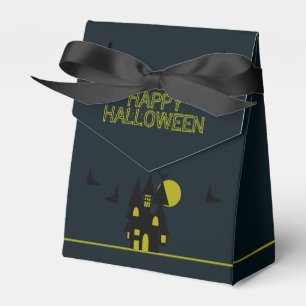Haunted House, Happy Halloween Favour Box