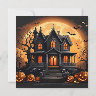 Haunted house invitation