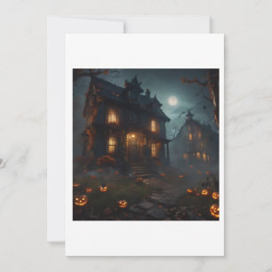 haunted house invitation