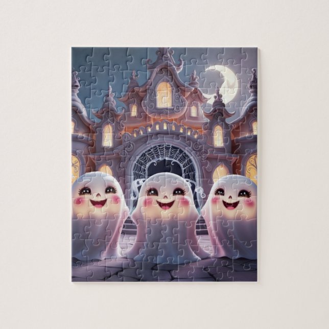 Haunted House Jigsaw Challenge Jigsaw Puzzle (Vertical)