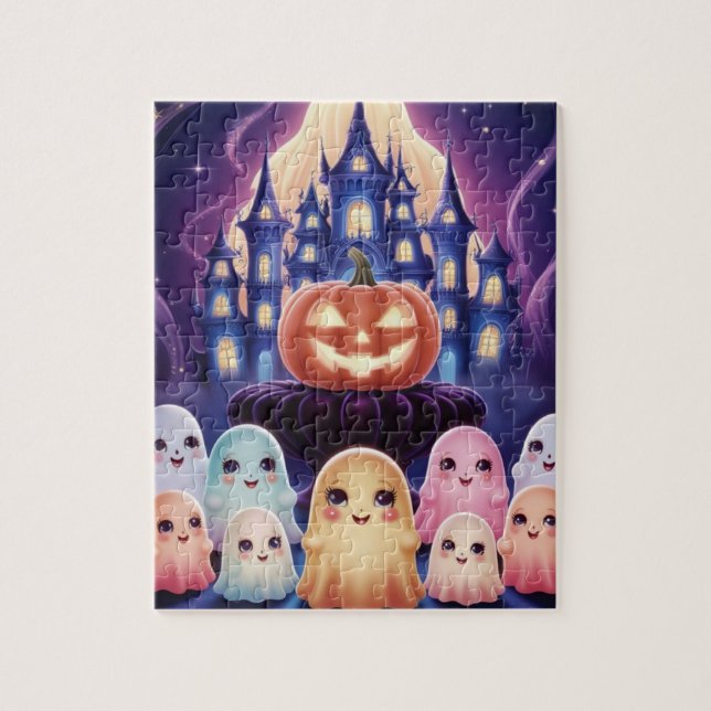 Haunted House Jigsaw Challenge Puzzle (Vertical)