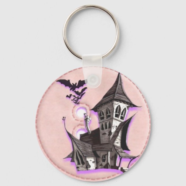haunted house key ring (Front)