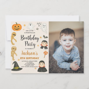 Haunted House Kids Halloween Birthday Invitation