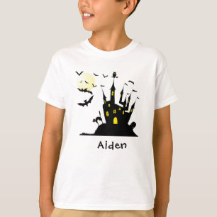 Haunted House Monogrammed T-Shirt