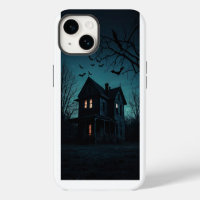 Haunted House Moon Tee