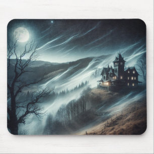 Haunted House Mouse Mat
