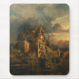 Haunted House Mouse Mat