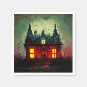 Haunted House Napkin