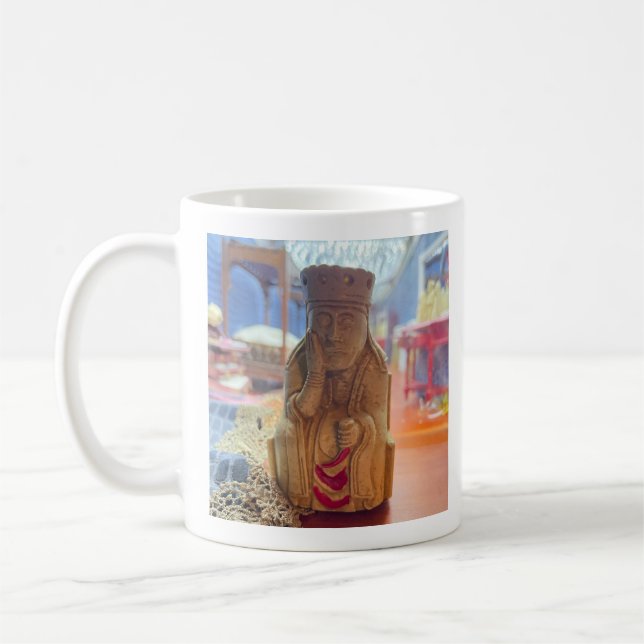 Haunted House of Lewis Chess Coffee Mug 3 (Queen) (Left)