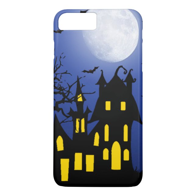 Haunted House on a Scary Night Case-Mate iPhone Case (Back)