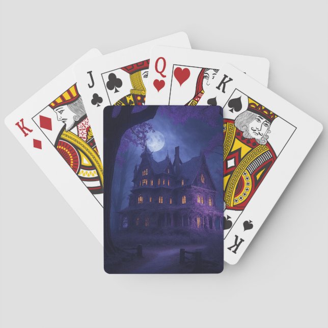 Haunted House on the Hill Playing Cards (Back)