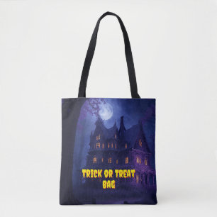 Haunted House on the Hill Tote Bag
