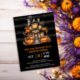 Haunted House Party Invitation