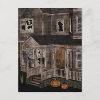 Haunted House Post Card