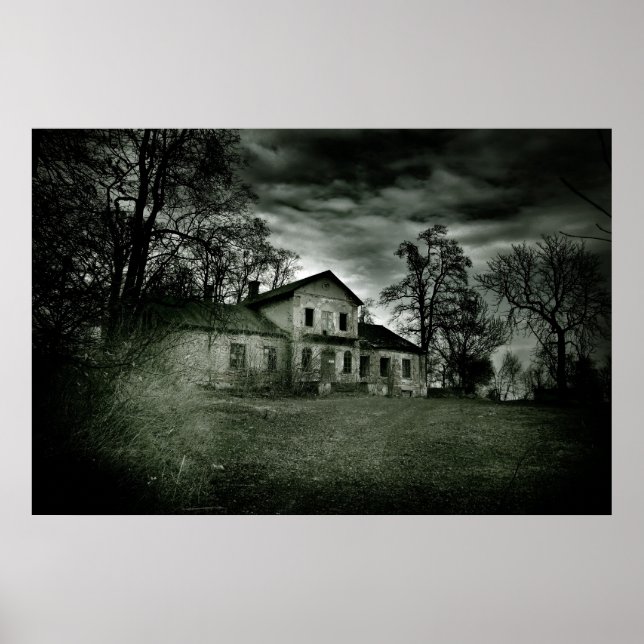 Haunted house poster (Front)