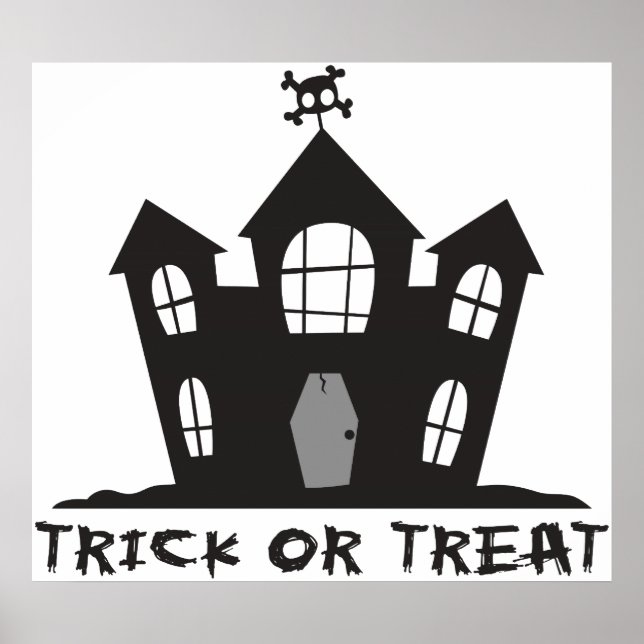 Haunted House Poster (Front)