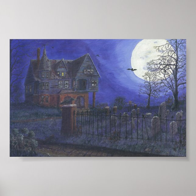 Haunted House Poster (Front)