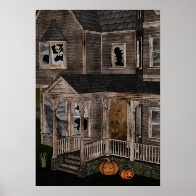 Haunted House Poster (Front)