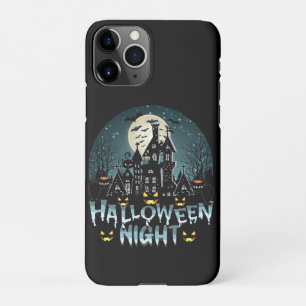 Haunted House, Scary Halloween Night iPhone 11Pro Case