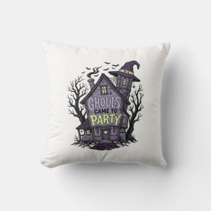 Haunted House Shirt Cute Spooky Party Halloween De Cushion
