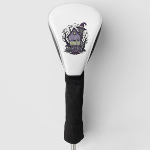 Haunted House Shirt Cute Spooky Party Halloween De Golf Head Cover