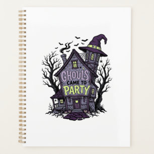 Haunted House Shirt Cute Spooky Party Halloween De Planner