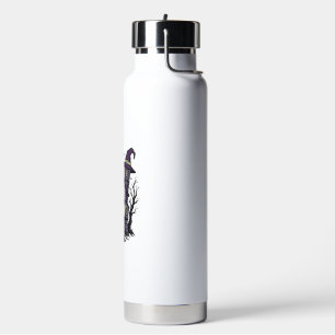 Haunted House Shirt Cute Spooky Party Halloween De Water Bottle