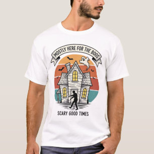 Haunted House Shirt Funny Vintage Halloween Scare