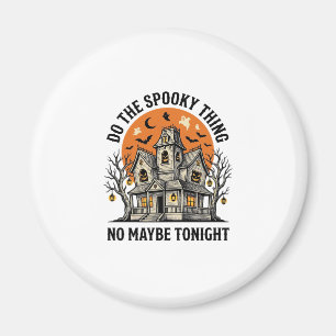 Haunted House Shirt Spooky Vintage Halloween Desig Magnet