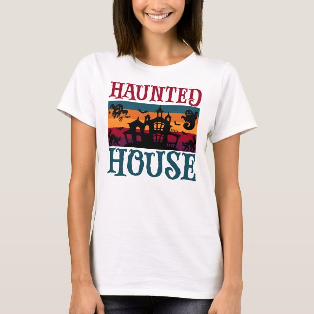 Haunted House T-Shirt (Front)