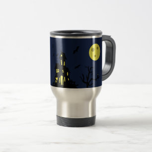 Haunted House Travel Mug
