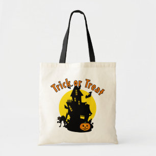 Haunted House Trick or Treat Halloween Bag