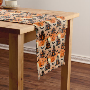 Haunted Houses Short Table Runner