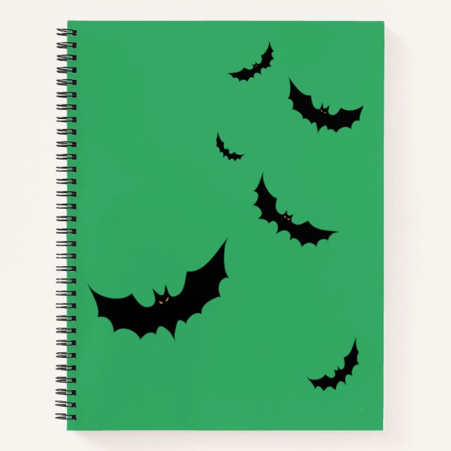 Haunted Journals: Customisable Halloween Notebook (Front)