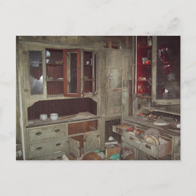 Haunted Kitchen Postcard (Front)