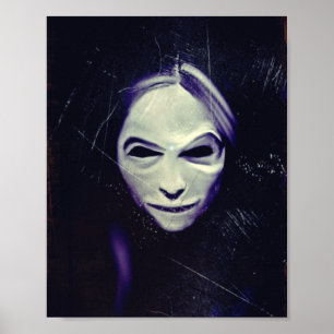 haunted lady gifts Poster dark art