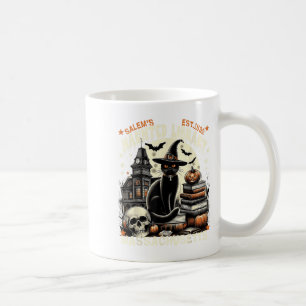 Haunted Library M Vintage Gothic Halloween Art  Coffee Mug