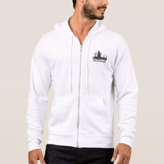 Haunted Manor Hoodie – Moonlit House & Bats Waterc