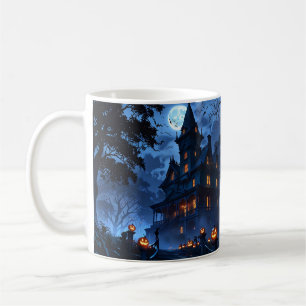 Haunted Mansion Anime Mug – Spooky Halloween