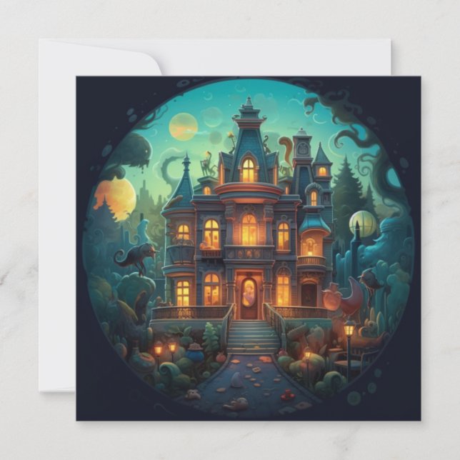 Haunted Mansion: Eerie Estate Invitation (Front)