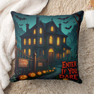 Haunted Mansion Enter If You Dare Cushion