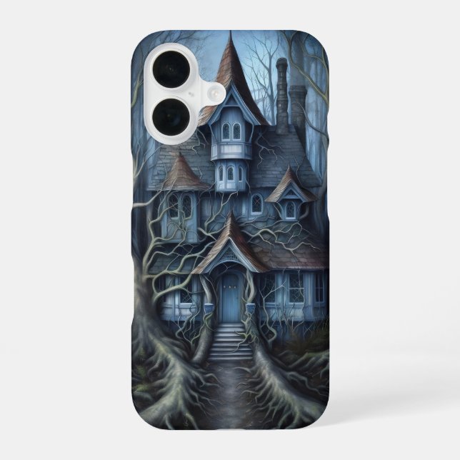 Haunted Mansion Forest iPhone 16 Case (Back)