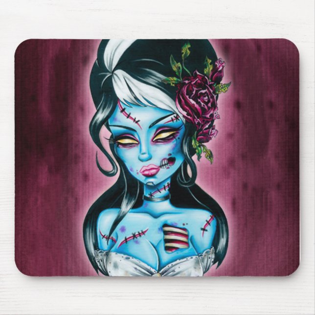 Haunted Mansion Girl Mouse Mat (Front)