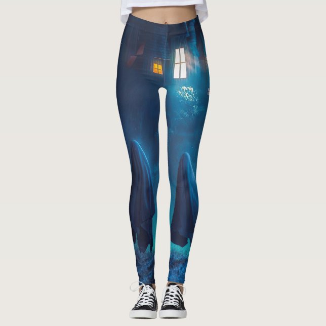 Haunted Mansion Leggings (Front)