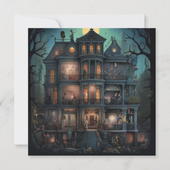Haunted Mansion: Sinister Manor Invitation (Front)