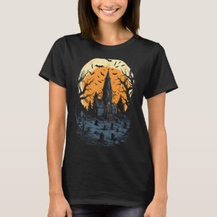 Haunted Mansion Spooky Halloween T-Shirt