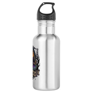 Haunted Mansion Tours Halloween Gothic House Cresc 532 Ml Water Bottle